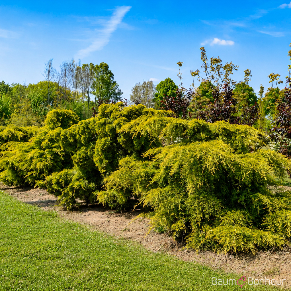 Juniperus media 'Old Gold'
